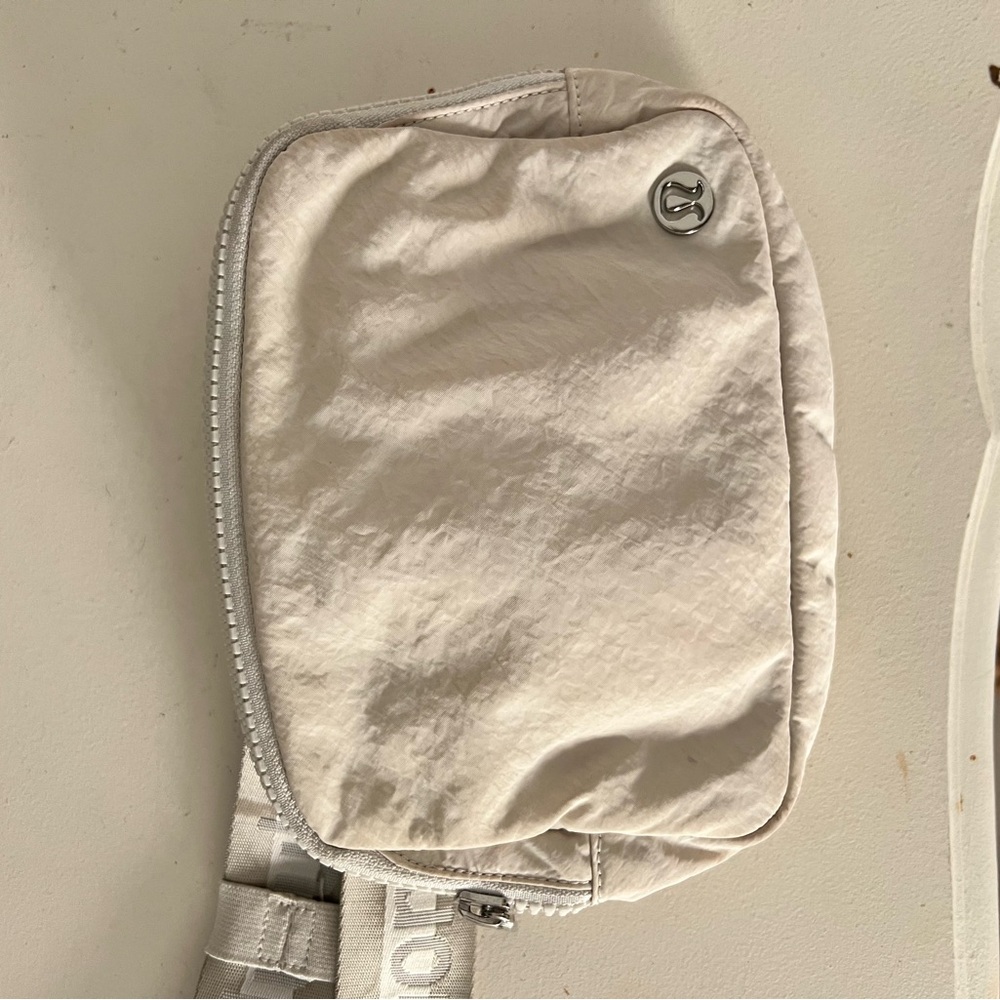 Lululemon Cream Crossbody Bag